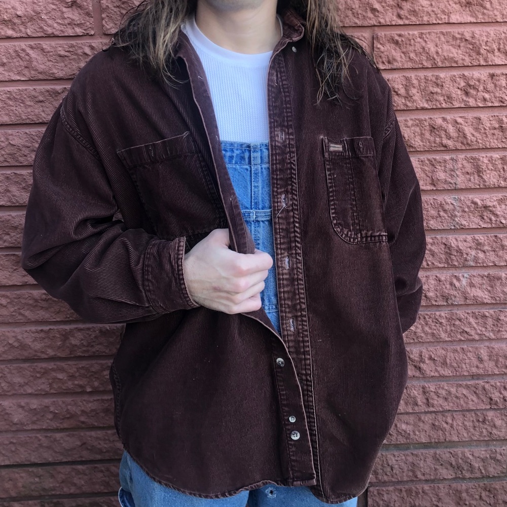 Men’s Large corduroy shirt